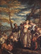  Paolo  Veronese The Finding of Moses-y oil